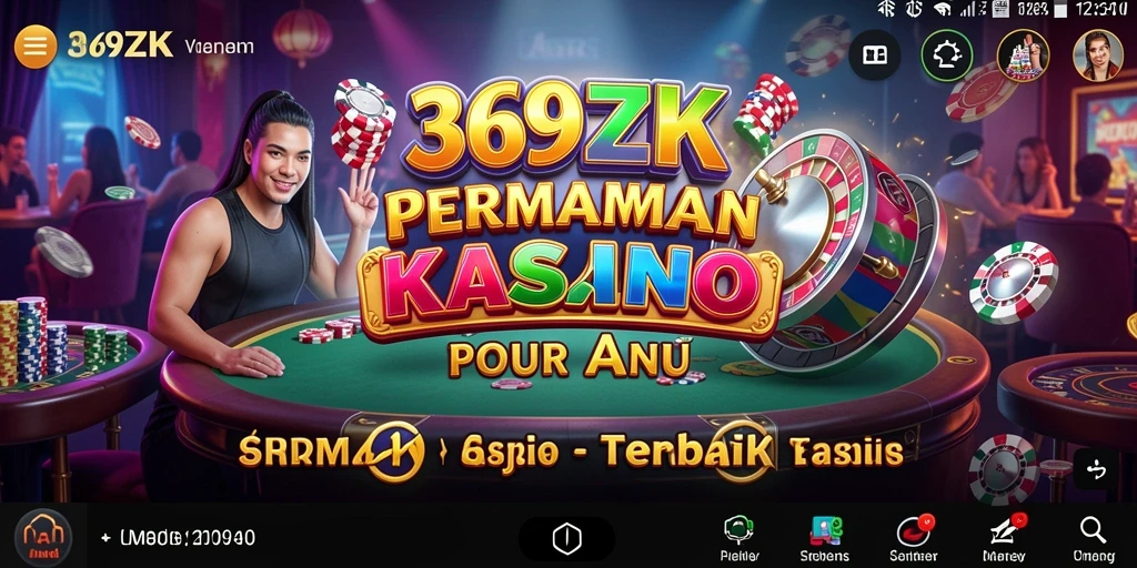 Tampilan menarik dari gameplay Kasino di 369ZK.