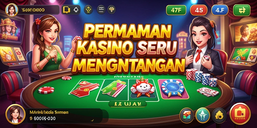 Tampilan gameplay seru dan menegangkan di 47F.