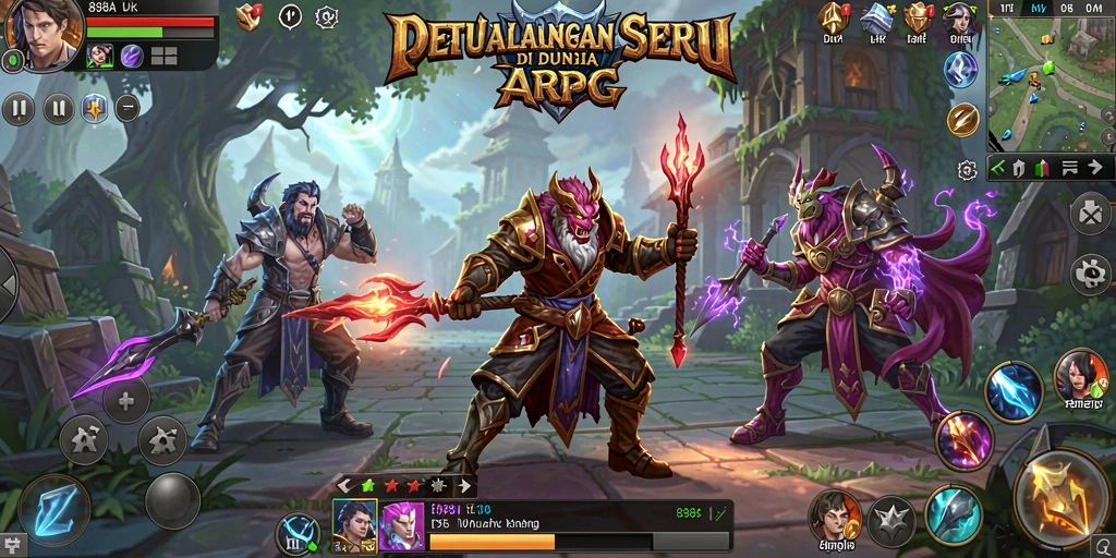 Gameplay seru dengan pertarungan mendebarkan di 898A.