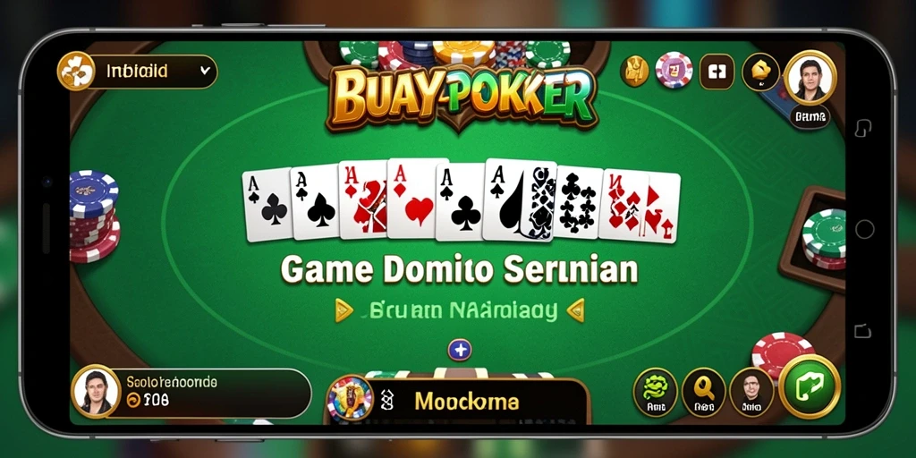 Tangkapan layar gameplay seru di BUAYAPOKER, menampilkan momen menegangkan permainan Domino.