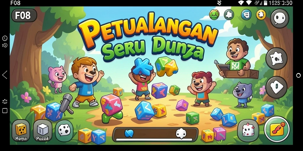Tampilan gameplay F08 yang menantang dan menarik.