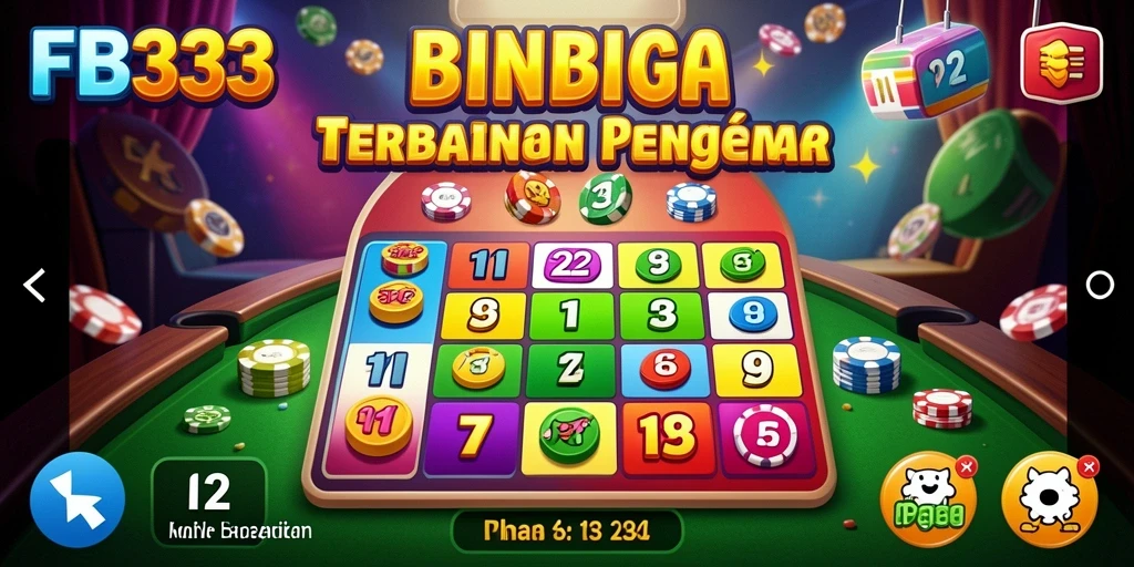 Tampilan menarik gameplay Bingo di FB333 yang seru.