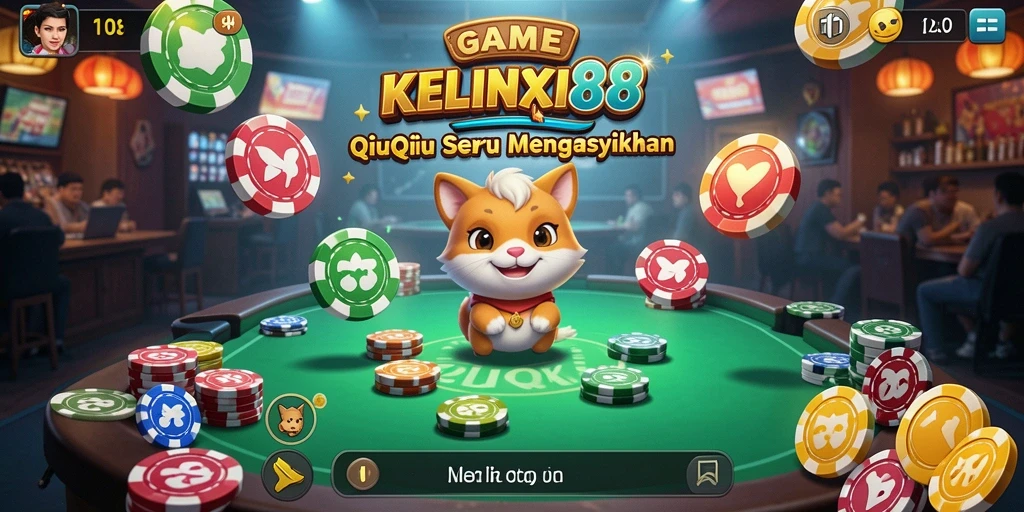 Screenshot gameplay KELINCI88 yang menampilkan keseruan permainan QiuQiu.