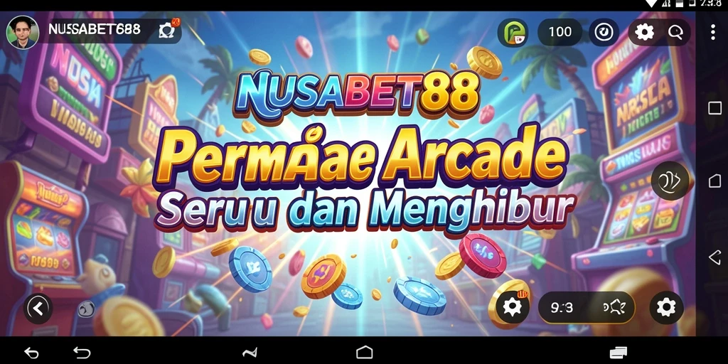 Screenshot gameplay NUSABET88 menampilkan tantangan seru dalam permainan Arcade.