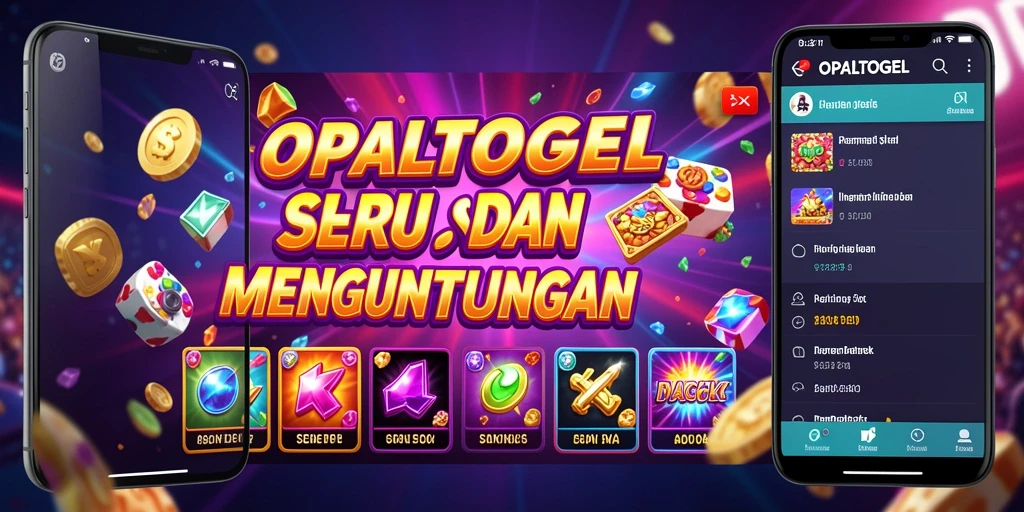 Screenshot gameplay OPALTOGEL menampilkan keseruan putaran slot yang dinamis.