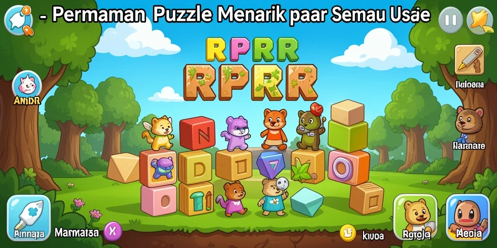Tampilan gameplay RPRR yang menantang dan seru.