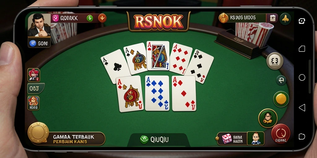 Gambaran gameplay QiuQiu yang seru dan kompetitif.